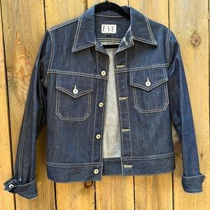 Eve denim Kaila raw jean jacket
